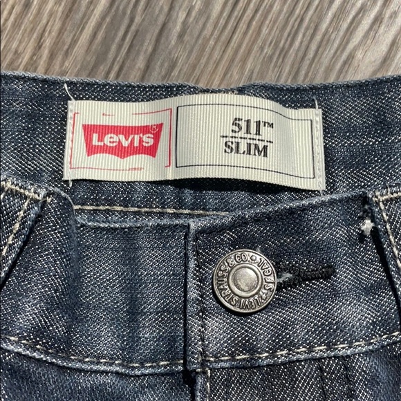 Women’s Levi’s 511 Pattern Slim Fit Jeans Sz 27 - Picture 3 of 6